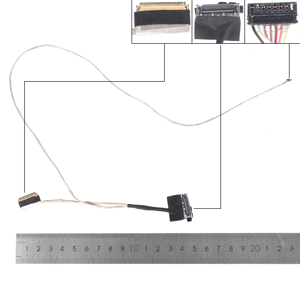 Picture of New LCD Display Screen Cable Replacement  For ASUS UX305 30pin Button type.
